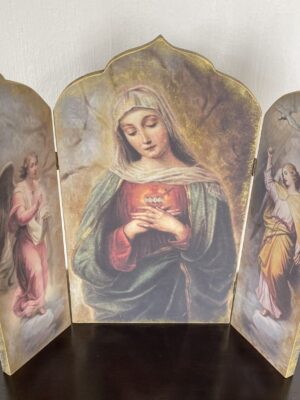 Tríptico Sagrado Corazón de María